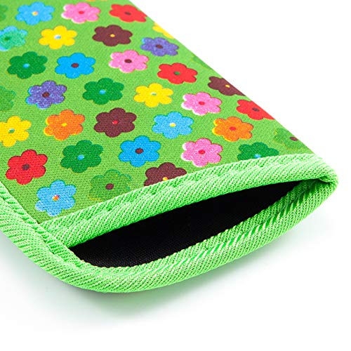 Image of TRIUMPH VISION 3 Pack Reading Glasses Pouch Soft Case Eyeglass Sleeve Slim | Alternative to Bulky Case in bag, Lightweight Lined Padded Protect Optical lens Slip in, Cute Pattern Portable for Daily Use