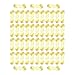 GMBYLBY 50Pcs Fishing Propellers Sequins Fly Propeller Topwater Fishing Lures Baits Fishing Propellers Slices Lures Replacement