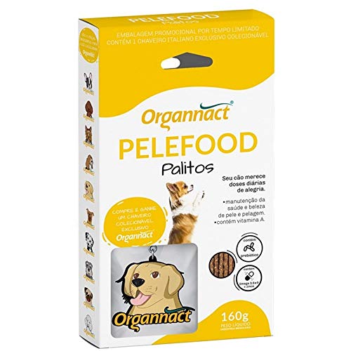 ORGANNACT PELEFOOD PALITOS - SUPLEMENTO VITAMÍNICO PARA CÃES - 160G