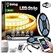Produktbild LED Strip Google Home von GoKlug LED Strip Alexa Streifen 10m, Sync mit Musik, 16 Mio Farben steuerbar via App, dimmbar WLAN Wireless Smart RGB LED Strip Kit Leiste Band (10m LED strip Kit)