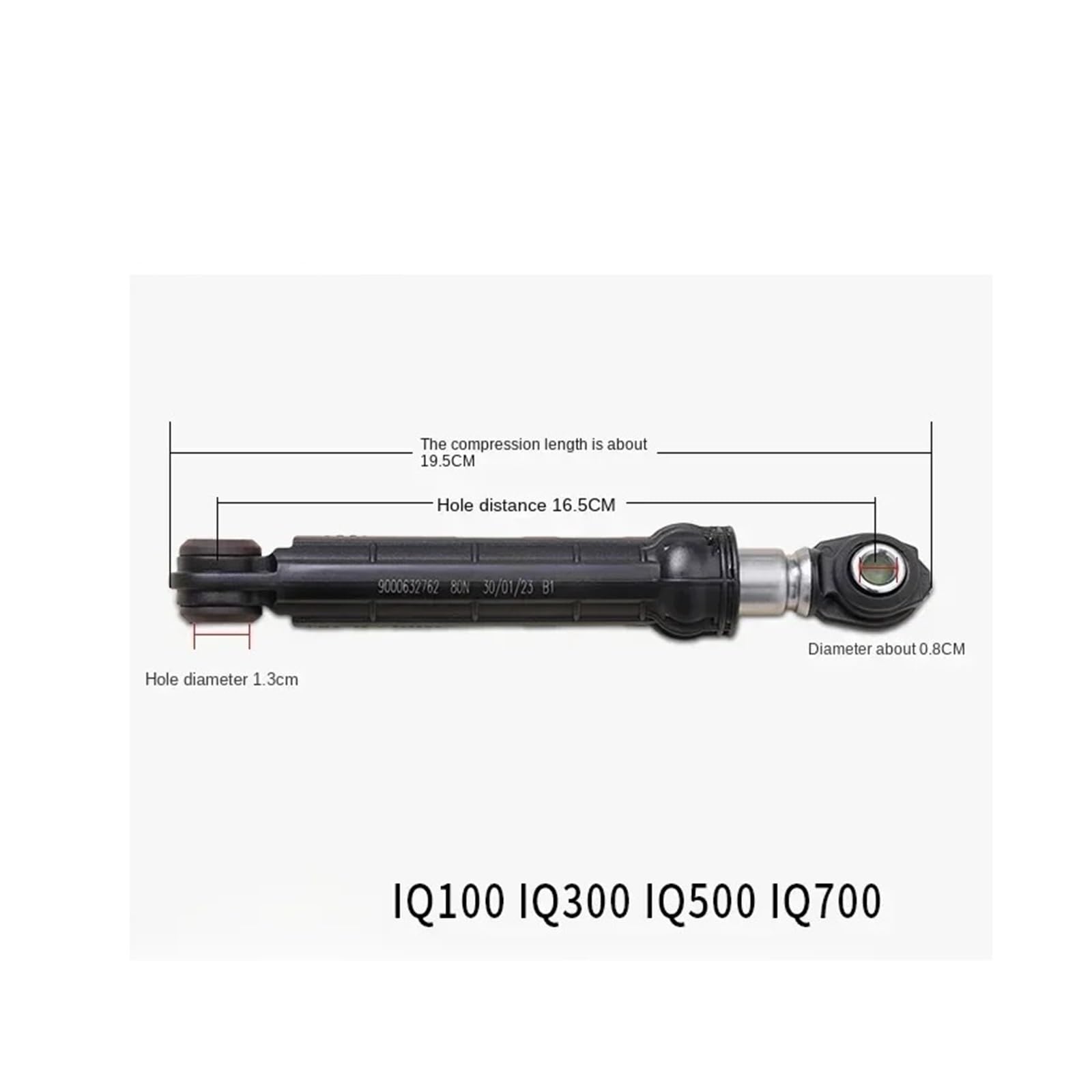 3 Uds, Compatible Con Siemens, Compatible Con Bosch, Amortiguador Amortiguador For Lavadora De Tambor 9000632762