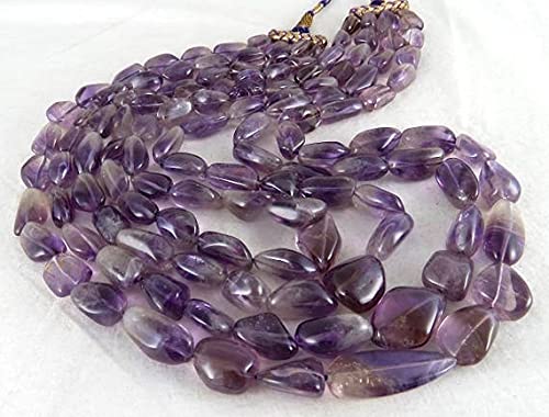 Perles d'améthyste véritables LKBEADS éclats polis haut de gamme de 11 à 30mm
