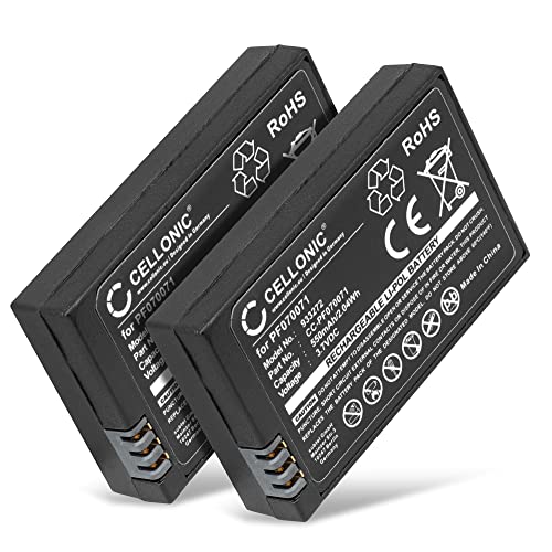 CELLONIC 2X Batterie pour Drone Compatible avec Parrot Race, Night, Hydrofoil, PF070071 – (550mAh, 3.7V)