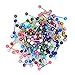 OUFER 100PCS Lot Piercing Langue Acier Chirurgical 316L avec Boule Acrylique Piercing a la Langue Piercing Barbell Barre de Langue Ensemble 14G Couleurs Aléatoires