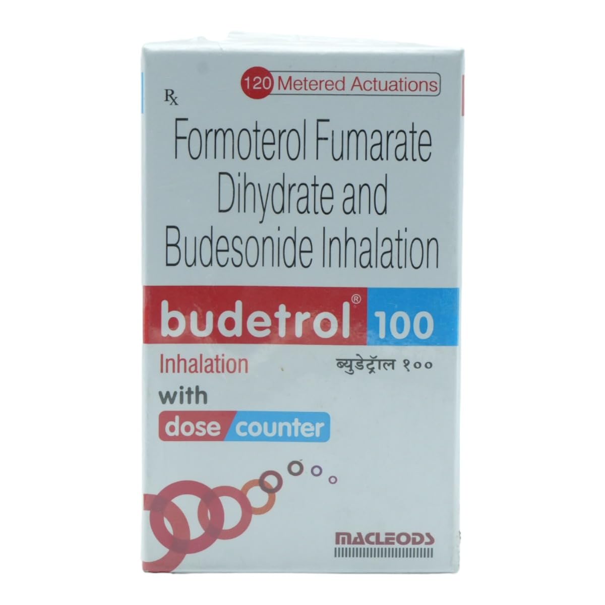 Budetrol 100 - Pack of 120 Metered Doses Inhaler