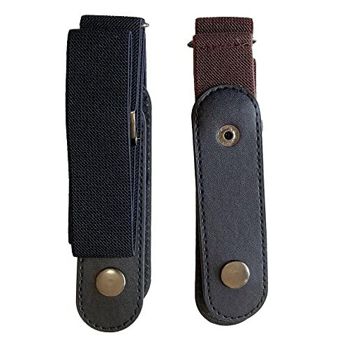 verdure No Buckle Belt For Women, Comfortable Adjustable Invisible Waist Belt For Jeans Shorts Pants，Elastic Lazy Belt.