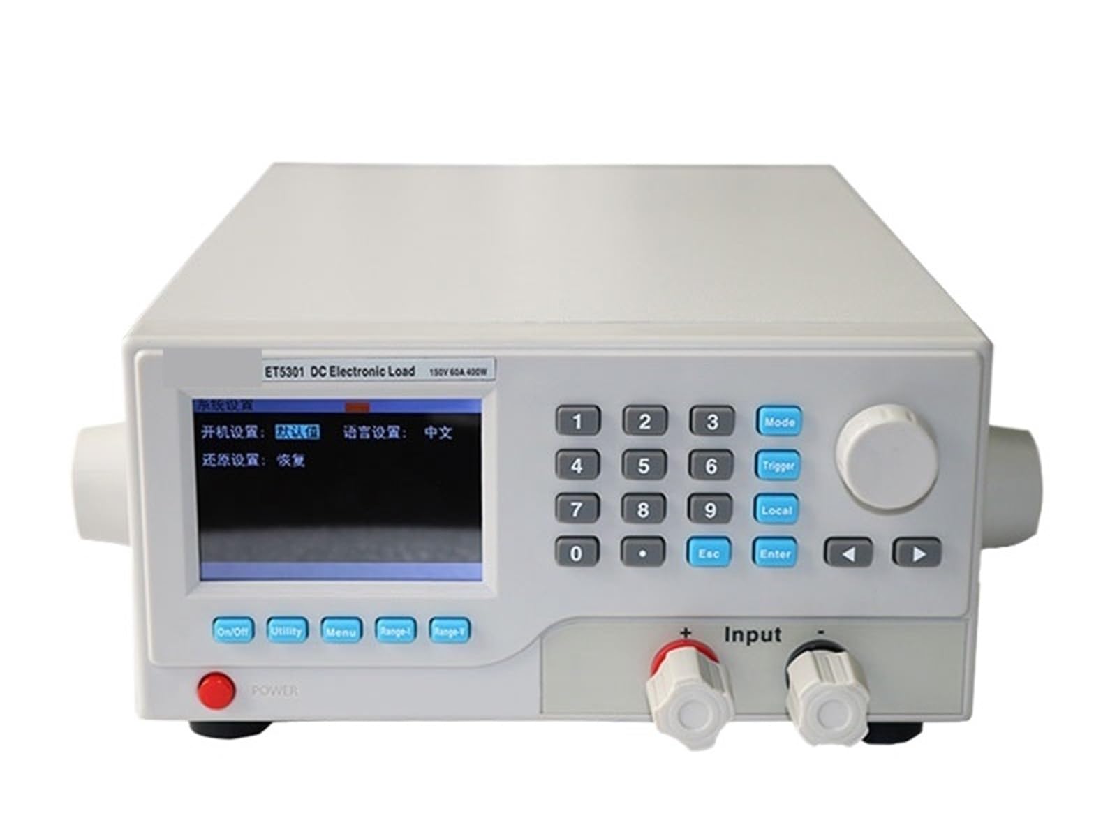 Tester pojemności baterii litowej ET5301, analizator obciążenia, wyświetlacz, tester obciążenia elektronicznego, miernik rozładowania 400 W, 150 V, 60 A Pomiar rezystancji(ET5410)