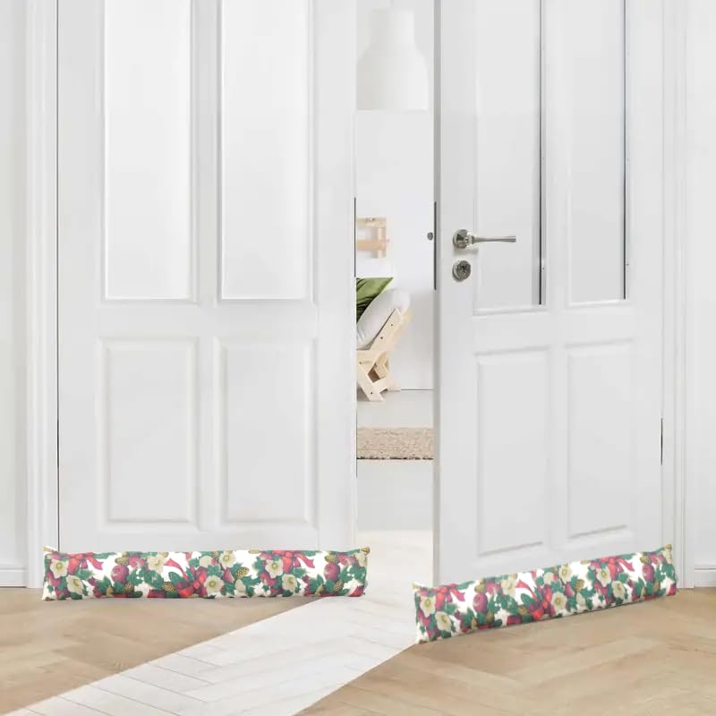 Paraspifferi Imbottito Tuuli Per Porte E Finestre - Isolante Termico Antispifferi (120x8x8 Cm)