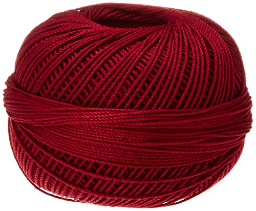 Hilo de algodón premium Lizbeth rojo victorian miniatura 1