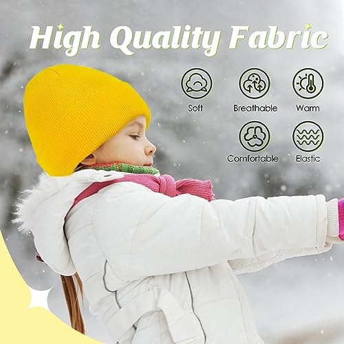 Zando Toddler Beanies for Baby Winter Hat Kinit Winter Hats for Kids Warm Cap Baby Boy and Girl Beanie Hat 0-8T4