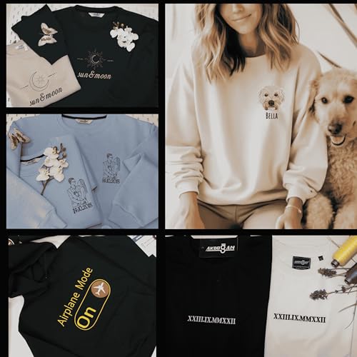Bestickter Personalisierte Geschenke für Frauen und Männer-Weihnachtspullover-Beste Freundin Geschenke für ihn-jahrestag-Mama-Papa-Foto Geburtstagsgeschenk-Partner Geschenke-oversize damen Hoodie