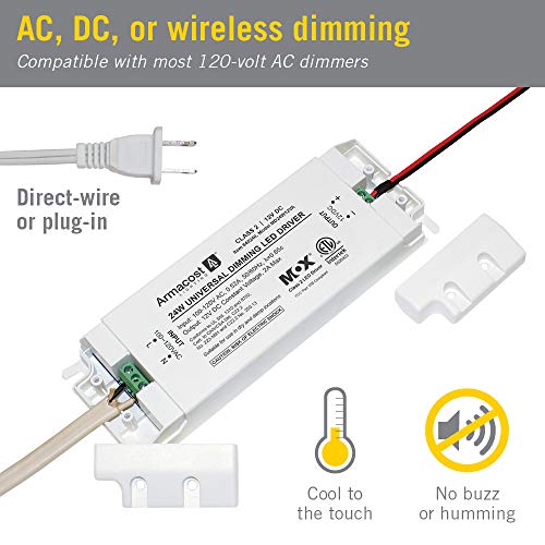 Image of Armacost Lighting 24-Watt Universal Dimmable 12V DC LED Driver TRIAC 840240