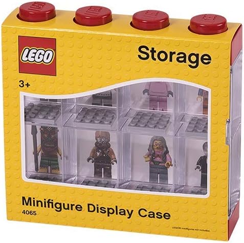 Miniatura 44 de Lego Minifigure Vitrina 16 Harry Potter, contenedor apilable para pared o escritorio, espacio para 16 minifiguras, perfecto para exhibición