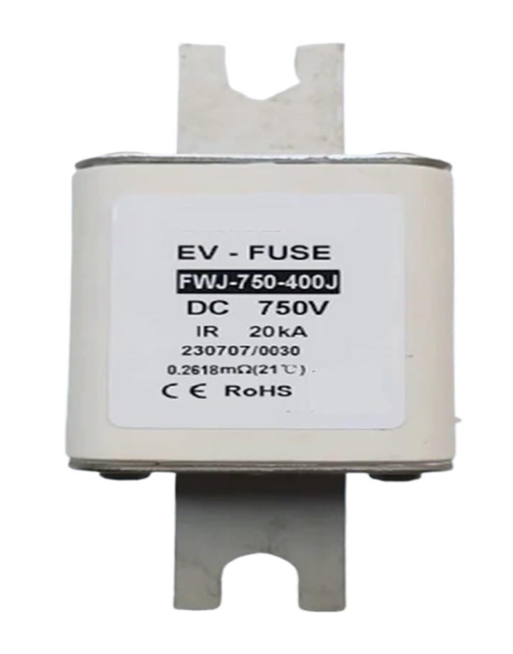 Fusibles FWJ-750-250C cartouche cylindrique pour armoire DC750V