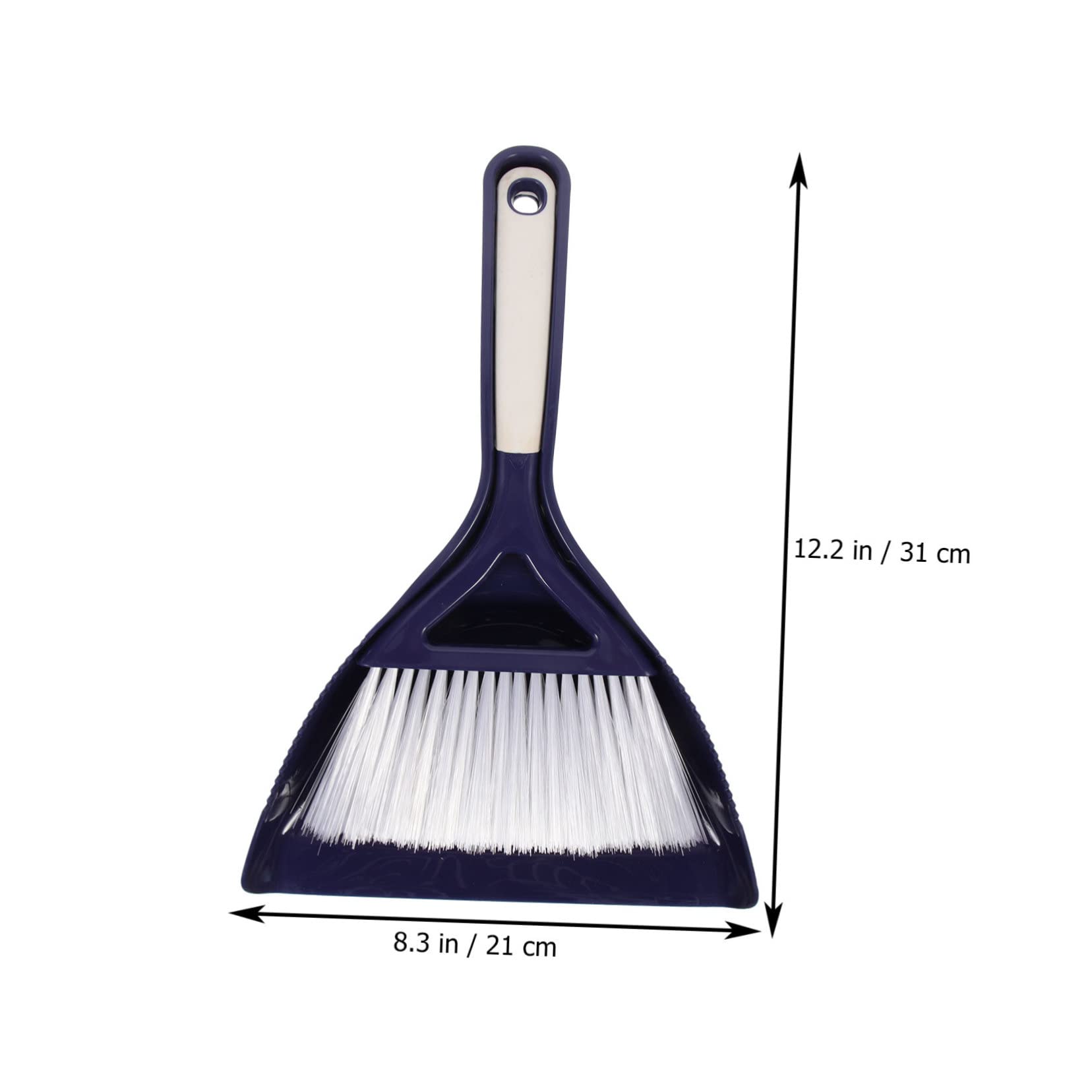 Ipetboom Ergonomic Handle Dustpan Broom Set Mini Cleaning Brush Dustpan Household Table Broom for Office and Home Use