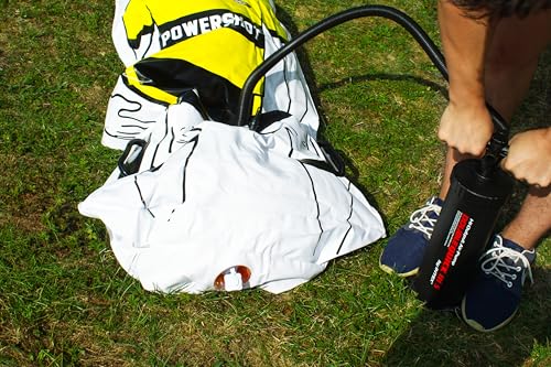 POWERSHOT Trainingsdummy aus Weich-PVC für Fußball, Handball, Basketball - aufblasbar - 3 Größen - AIR Dummy (1m20)