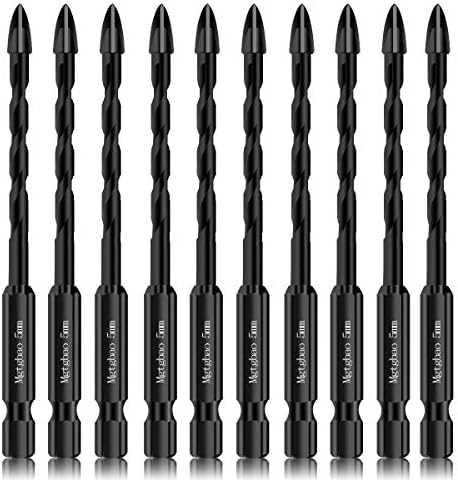 Mgtgbao 5MM and 6MM Masonry Drill Bits 