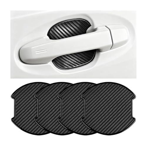 EAGRI 4 Pcs Car Door Handle Protector Cup Scratch Guard for Porsche 911 (991 992 993 996 997) Carrera Targa Turbo GT3 RS GT2 RS, Exterior Door Bowl Film Automotive Protection Accessories,C