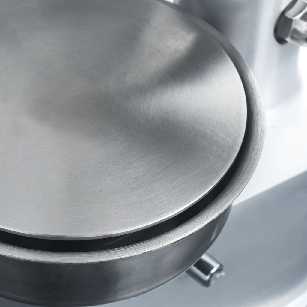 Genérico Pressa per Hamburger con 500 Fogli Carta Cerata Alluminio 13 cm,Argento,6.17kg,50996