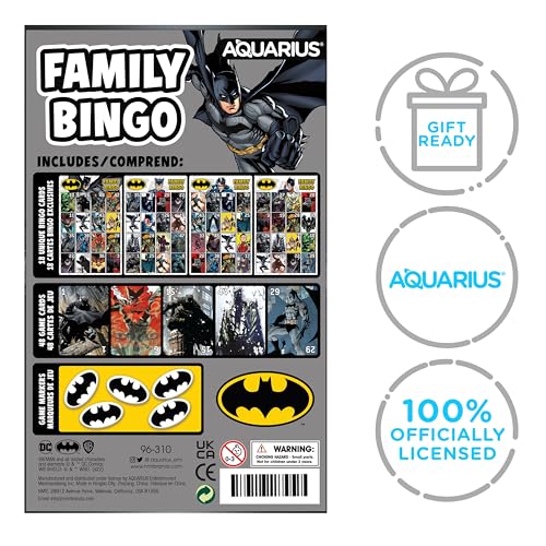 Aquarius DC Comics Batman Family Bingo Game, Superhero Party Board Game for Kids Teens Adults, Officially Licensed Batman Gift, Ages 8+ by AQUARIUS - Image 7