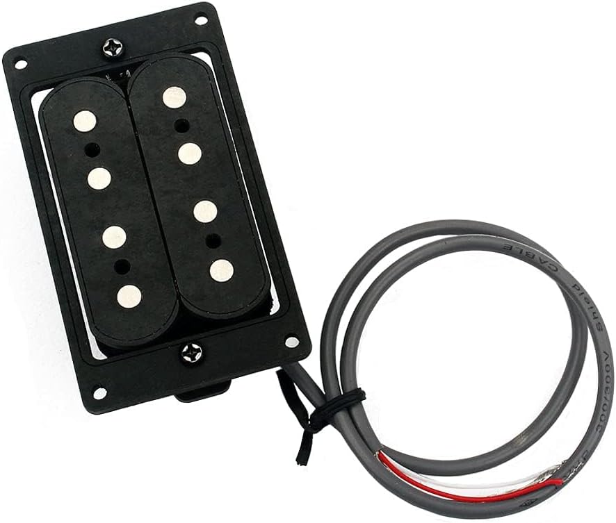 Guitar Humbucker Pickup,Cigar Box Pickup for 4-String Cigar Box Rosewood Pickup Electric Guitar Replacement Parts