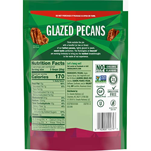 Image of Emerald Nuts Glazed Pecans, 5 Ounce