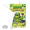 Billie Eilish Birthday Card – A5 Celebrity Birthday Greeting Card for Billie Eilish Fans – Colourful Pop Art Design – Includes White Envelope #1