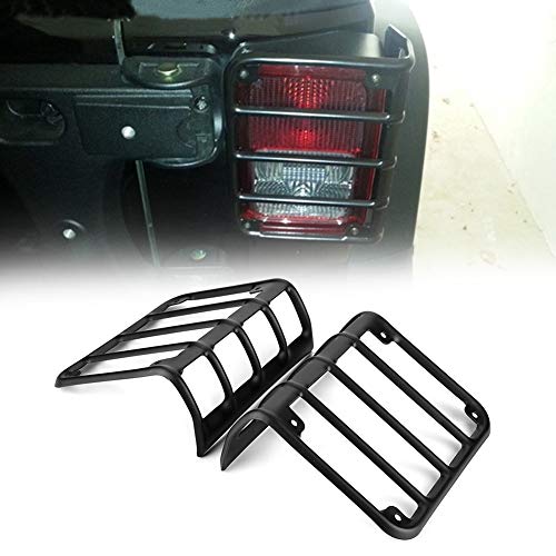 Couvercle de protection de lampe pour Jeep JK | Grille feu arrière JK idéale pour le tout-terrain