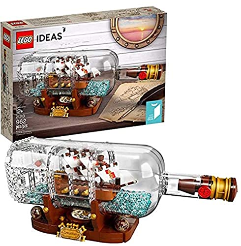LEGO Ideas Ship in a Bottle - 92177, Multicolor