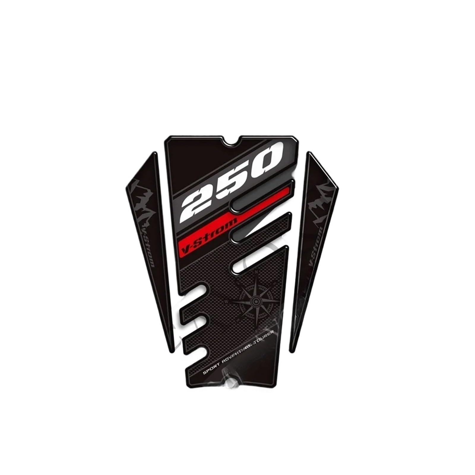 Motorbike Tank Pad Sticker for for VSTROM for V-Strom DL 250 SX 250SX 2016 2017 2018 2019 2020 2021 Motorcycle Stickers Tank Pad Decals Protector