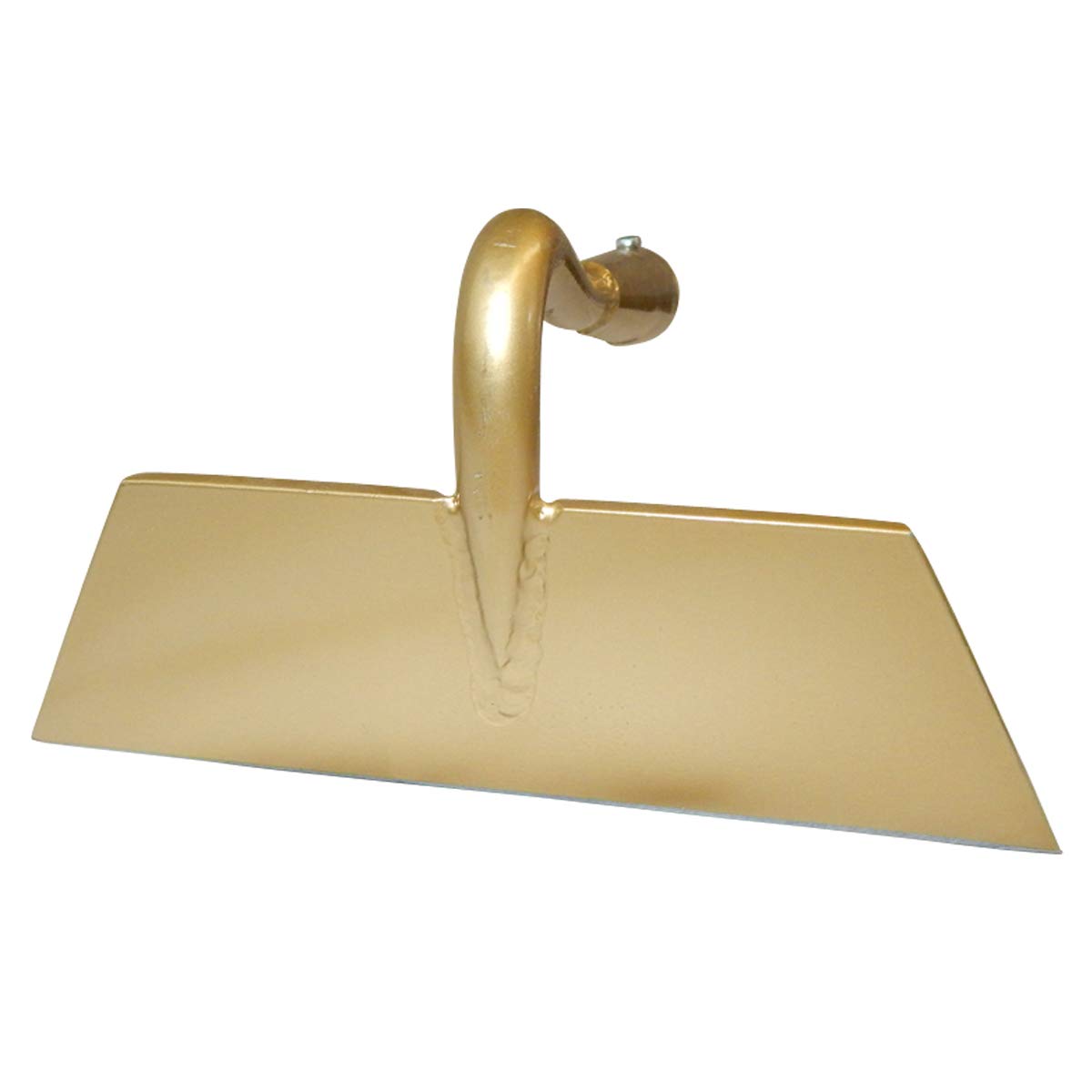 SHW-FIRE Azada de espárragos de 18 cm de ancho, forma trapezoidal, con mango de madera, ideal para campo de espárragos