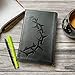 Personalized ESV Bible, Black with Crown of Thorns on Front and Back, Option to Customize with Hand Lettered Name on Cover