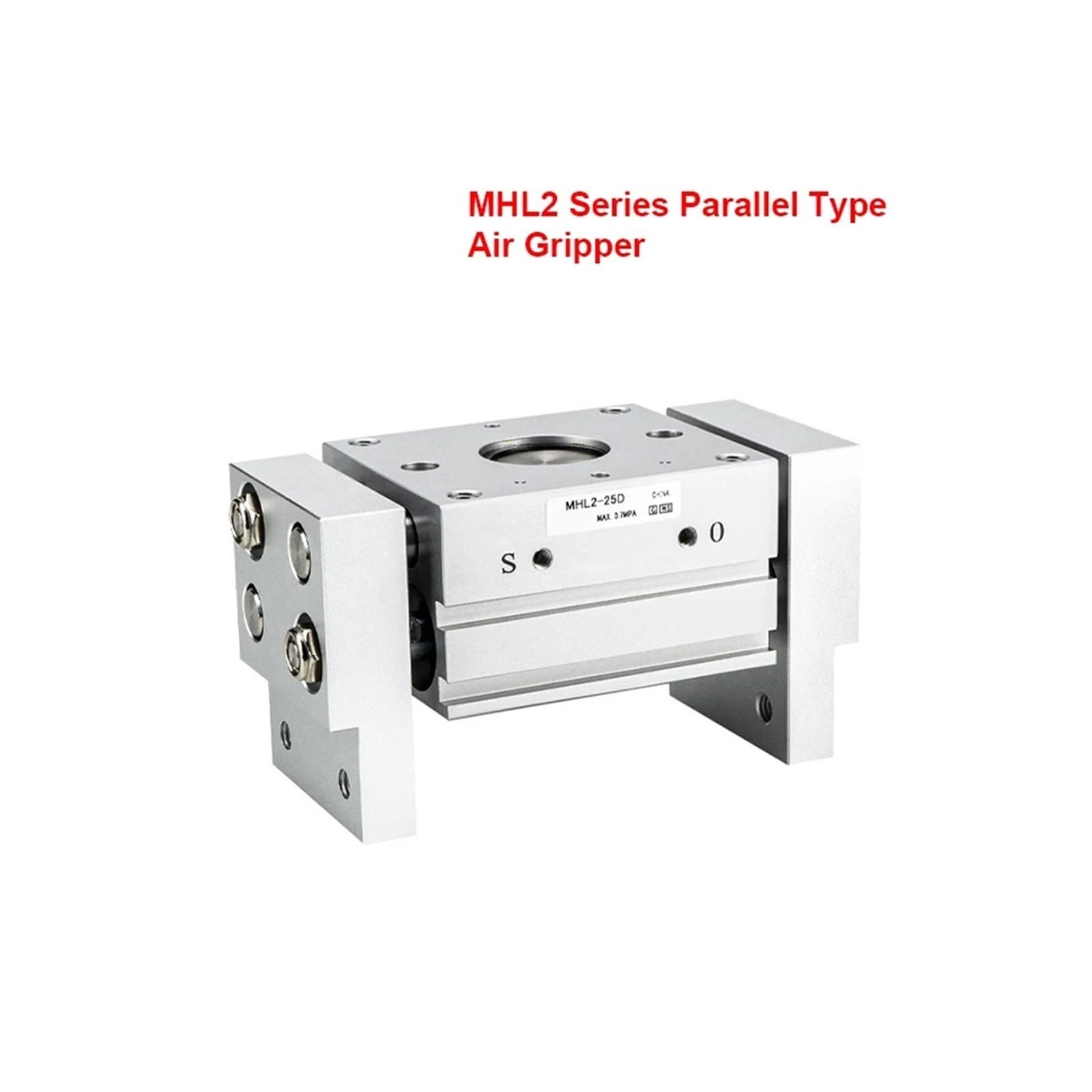 Pinza neumática de Tipo Paralelo/Tipo Ancho Serie MHL2 2 Dedos Tamaño del Orificio 10/16/20/25/32/40 mm Carrera de Apertura/Cierre 20-200 mm(MHL2-D,Bore 25mm)