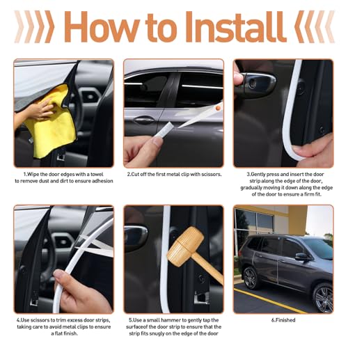 Car Door Edge Guards 16.4Ft