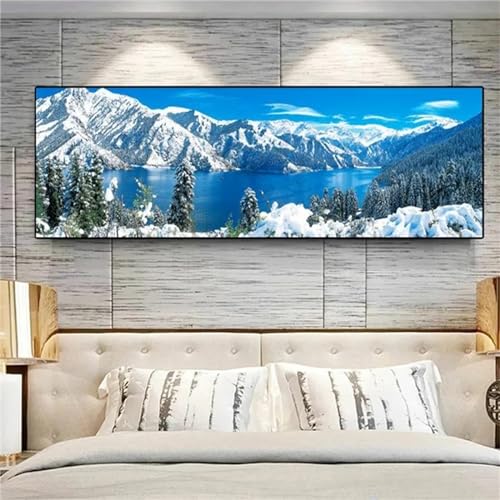 Diamond painting kit complet arbre coloré et grand point de croix cristal