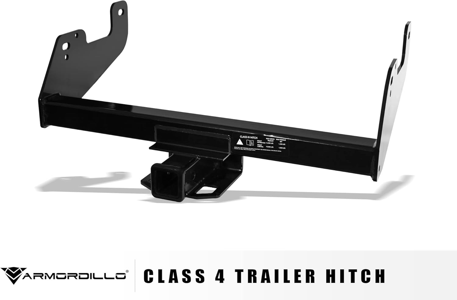 armordillo class 4 trailer hitch 2-inch receiver|compatible with 2009-2014 ford f150|8734094|tow hitch|gloss black