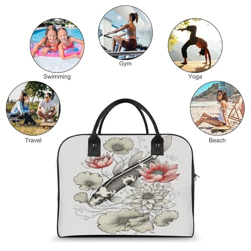 Bolso Tote con cierre y correa ajustable para laptop miniatura 4