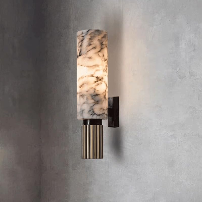 Aplique de Pared Moderno de 14,6'' - Lámpara de Pantalla E27 para Sala de Estar, Comedor y Estudio