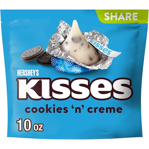 HERSHEY'S KISSES COOKIES 'N' CREME (10 Oz/283 Gr) l American Candies
