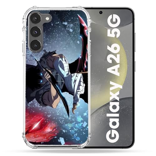 Coque renforcée Samsung Galaxy A26 5G Solo Leveling Sung Epee Manga Cokitec