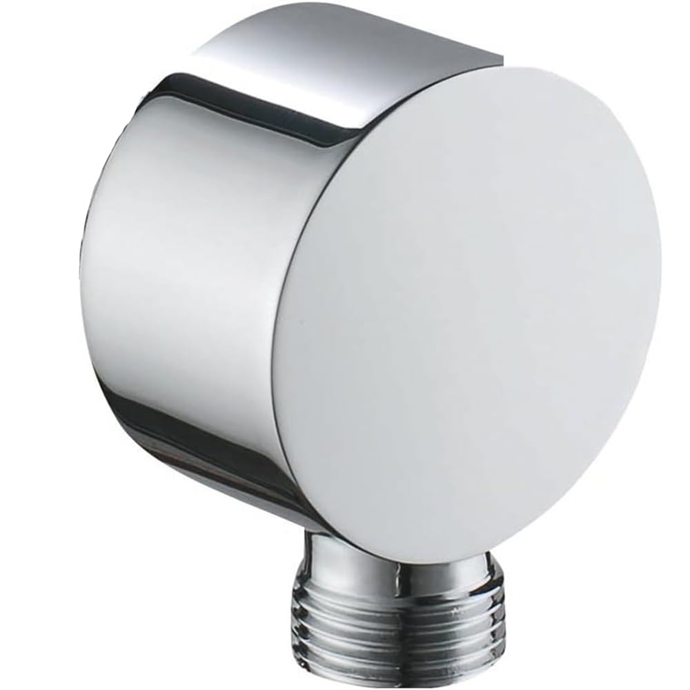 Bathroom Round Drop Ell Shower Hose Connector 1/2