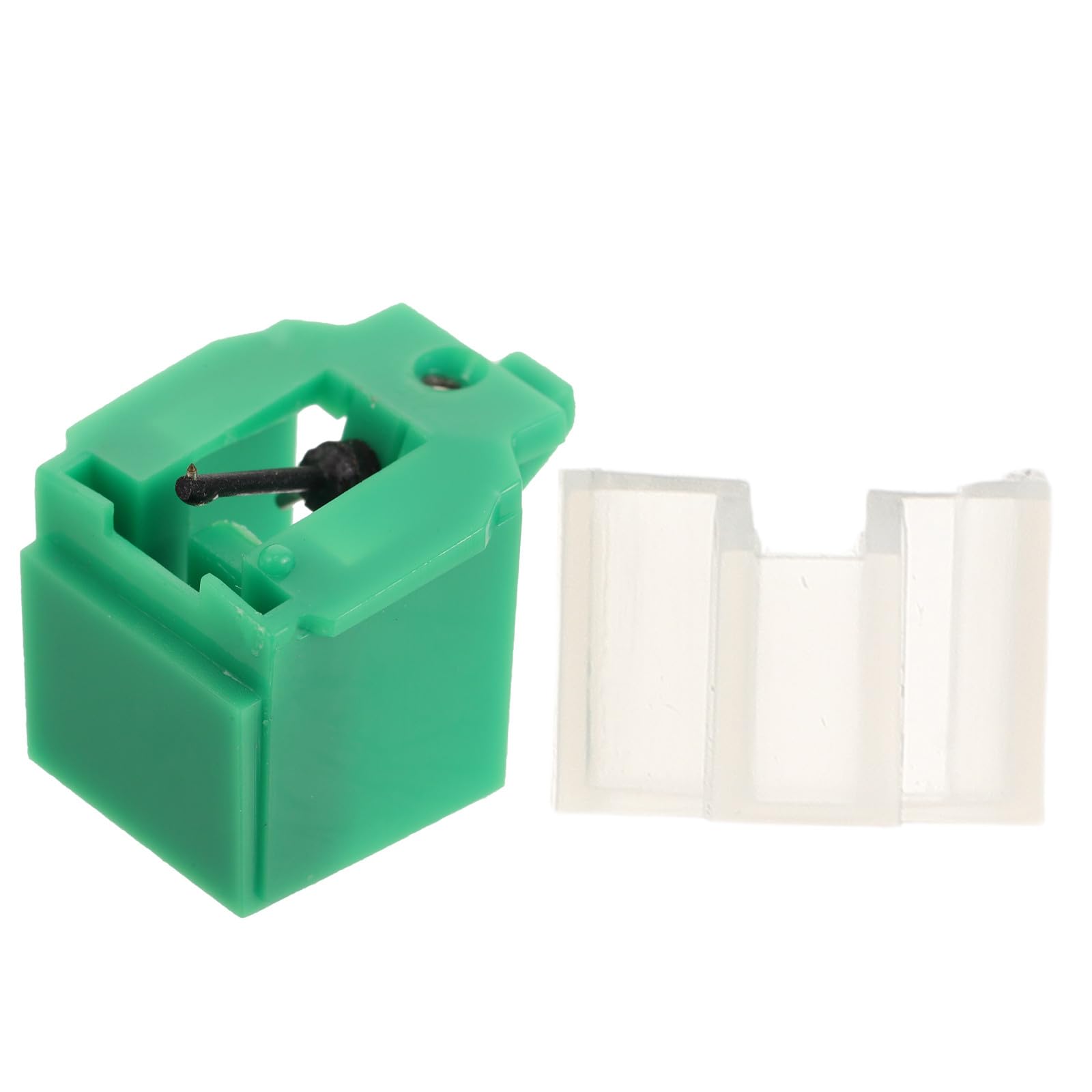Aguja para tocadiscos compatible con ATN91 repuesto de vinilo Toddmomy verde 8
