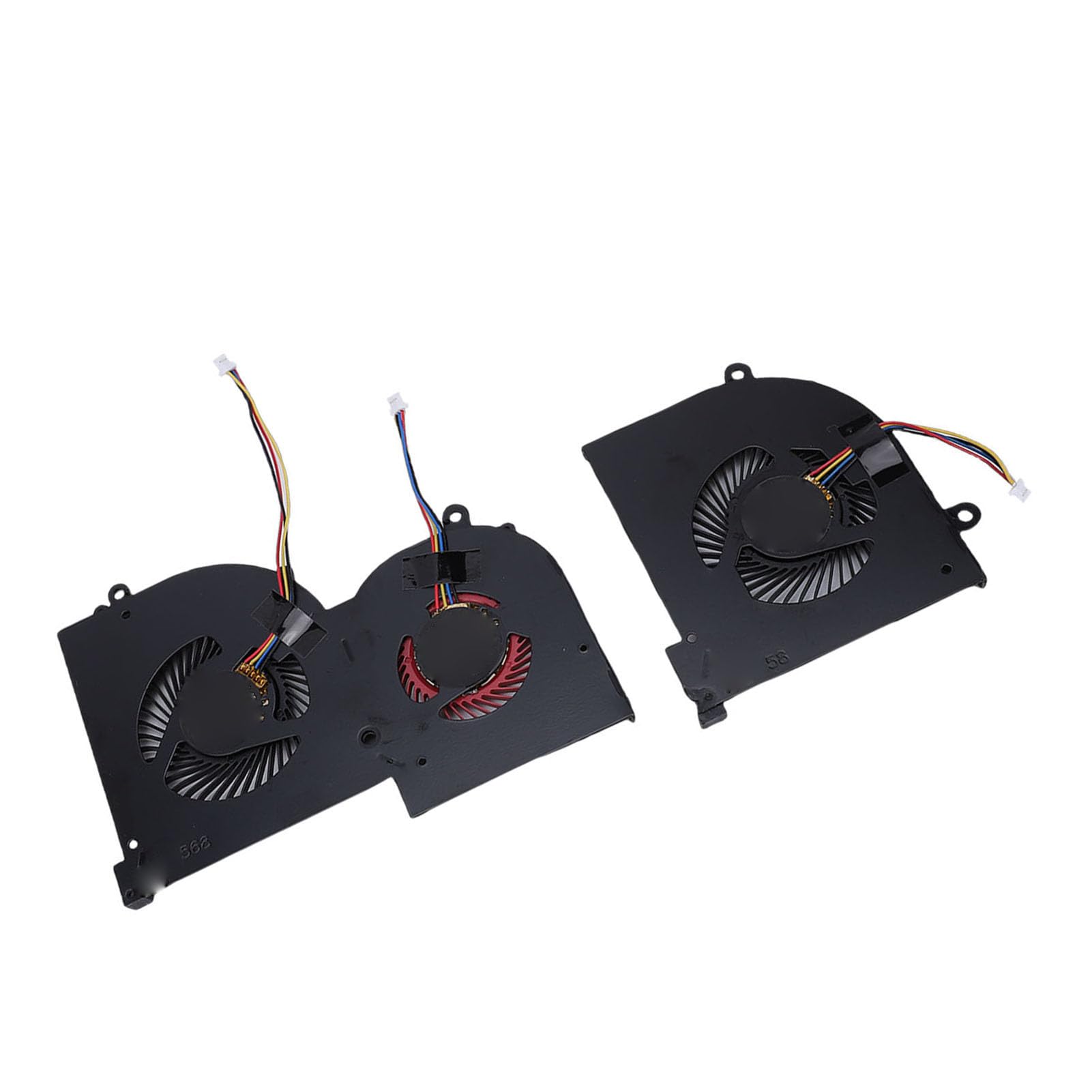 PUSOKEI 2 Piezas Ventilador de Refrigeración CPU GPU para Portátil