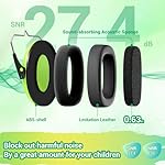 Dr.meter Ear Muffs for Noise Reduction: 27.4SNR Noise Cancelling Headphones for Kids Adults, EM100 Adjustable Hearing Protection Earmuffs for Monster Jam, Autism Sensory, Concerts, Fireworks - Image 5