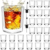 Hohe Qualität – Unser Schnapsglas ist aus hochweißem Glas. Klassische Schnapsglas-Form mit schwerem Boden, perfekt ausbalanciert. Kein Kippen und Verschütten.