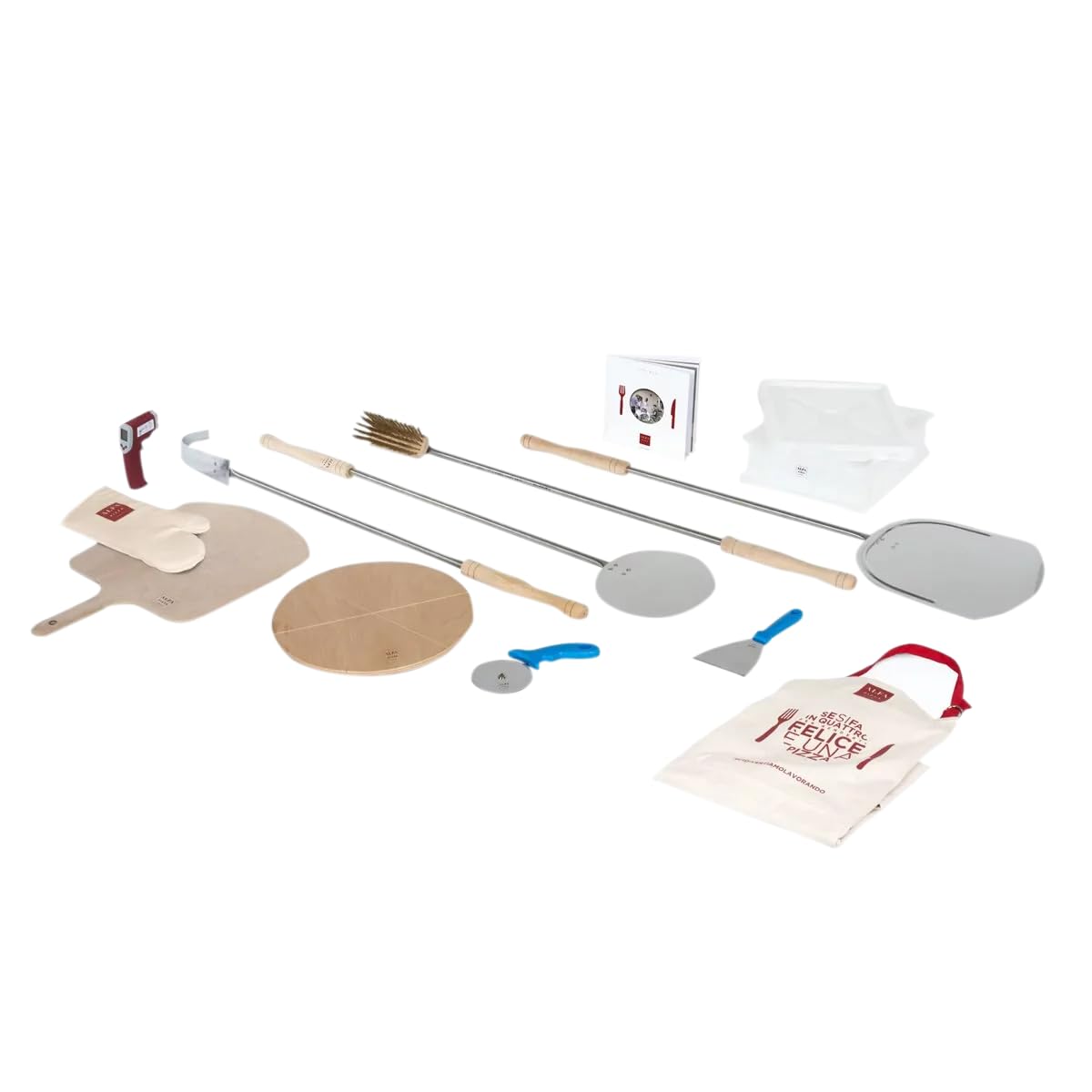Alfa Forni Set per pizzaiolo, 12 pezzi