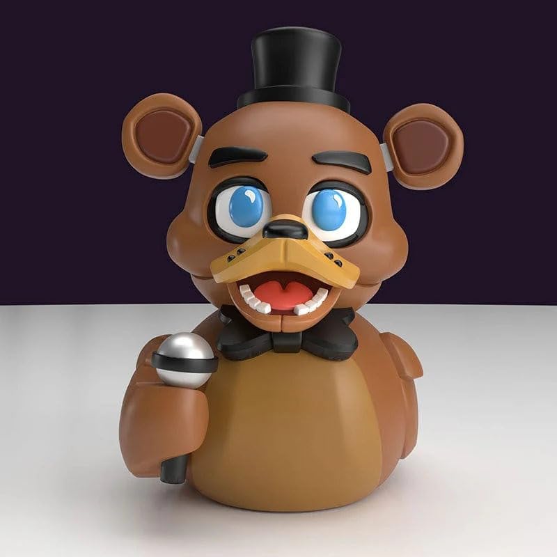 TUBBZ Boxed Edition: Five Nights At Freddy's - Freddy Fazbear Cosplaying Rubber Duck Vinyl Figure, Freddy (Boxed), 9 cm - Image 2