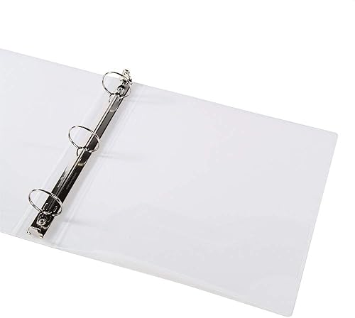 Miniatura 2 de Filexec Products 50298-64233 - Carpeta de 3 anillos de 1.5 pulgadas, 2 unidades, transparente