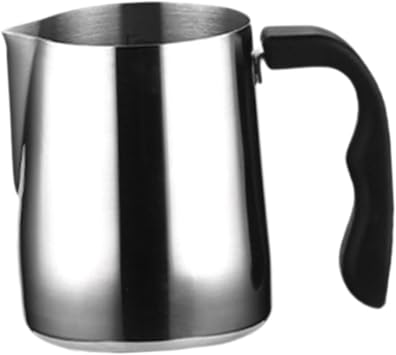 Milk Foam Jug Lug Espresso Latte Art Cup Easy to Use Milk Heating Pot Latte Art Tool Sauce Heating Sauce Grappy, 1000ML