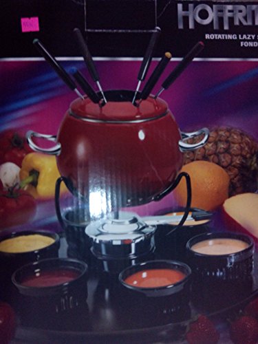 Hoffritz Lazy Susan Fondue Set